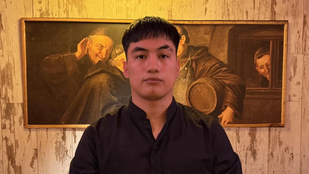 Fabián Fajardo, responsable de sala del restaurante Gloria Bendita de A Coruña