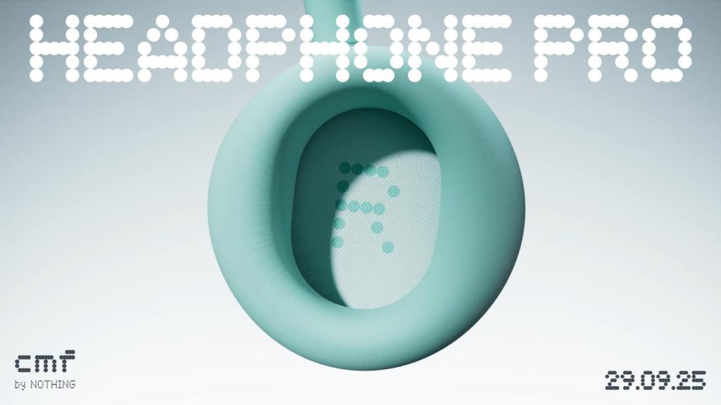 CMF Headphone Pro en su imagen promocional.