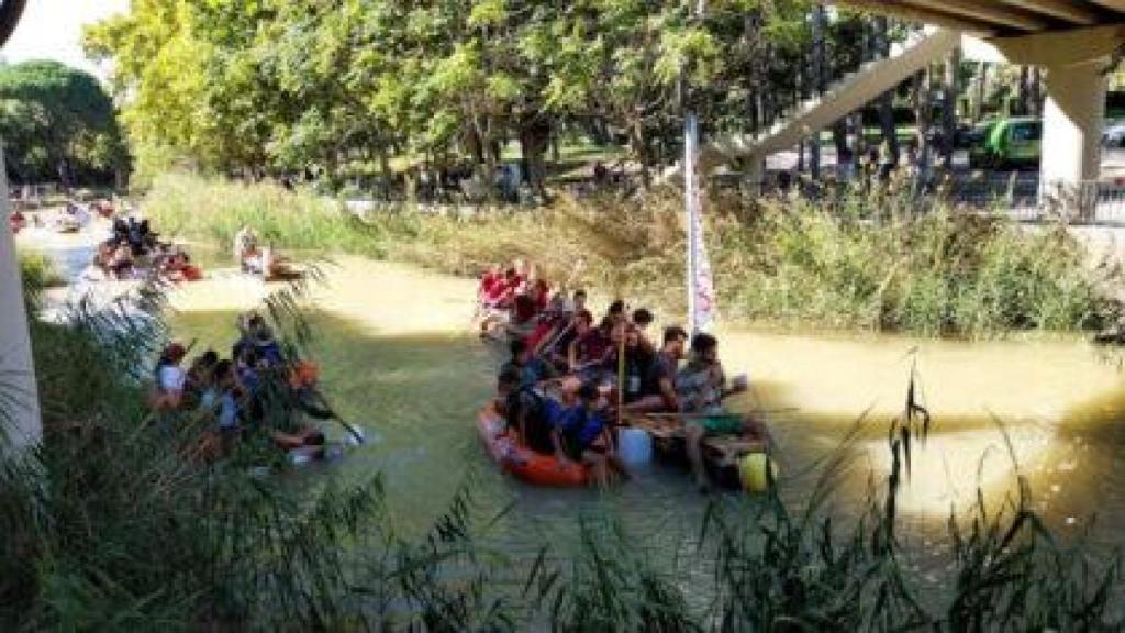 La Bajada del Canal Imperial en 2024.