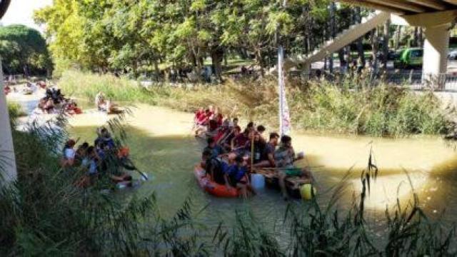 La Bajada del Canal Imperial en 2024.