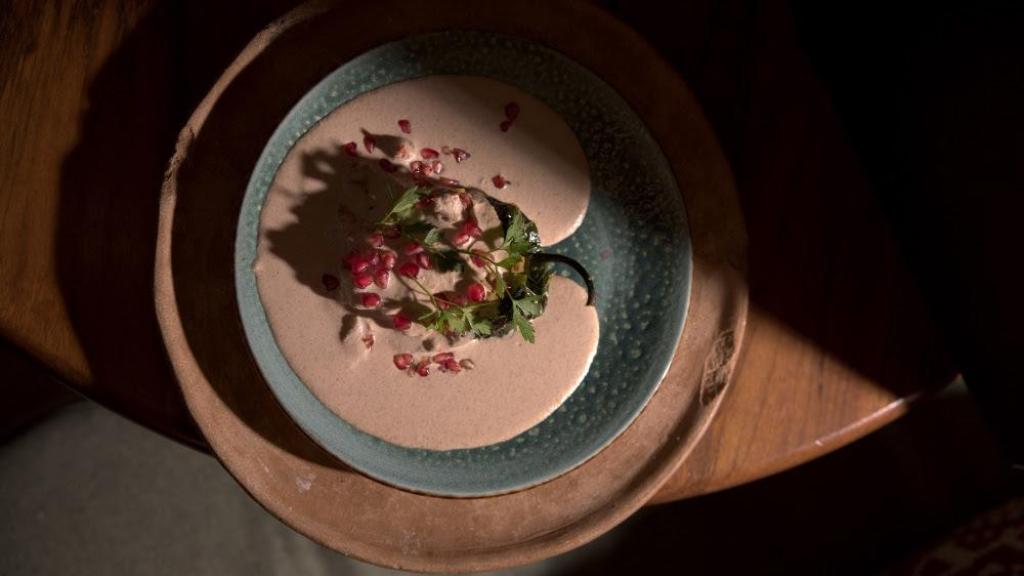 Chiles en nogada de Bakan.