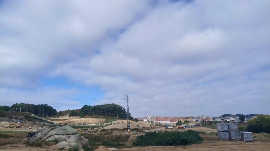 Avance de las obras en San Pedro de Visma