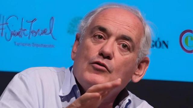 José Cabrera, psiquiatra, en el VII Curso Nacional de Periodismo Especializado de Alcañiz.