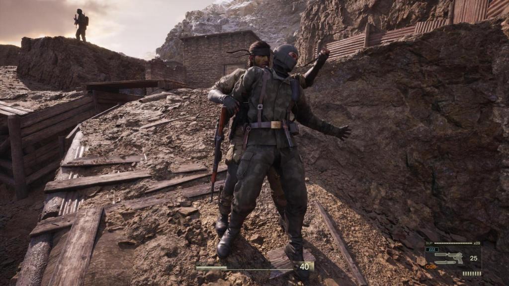 Una escena de 'Metal Gear Solid Delta'.