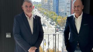 Fernando Berdugo, director general de Externa, y Fernando Duce, director en Aragón