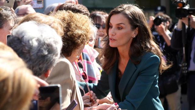 La Reina Letizia en una visita a la Comunidad, en imagen de archivo