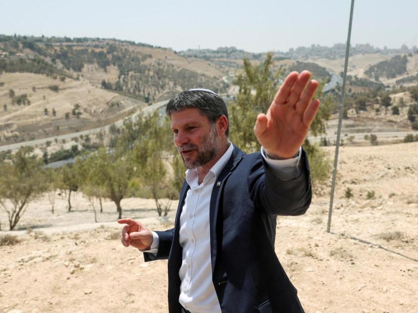 El ministro de Finanzas israelí, Bezalel Smotrich.