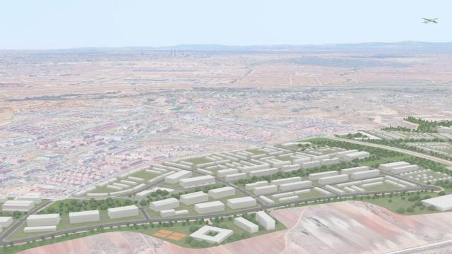 Imagen conceptual del nuevo barrio.