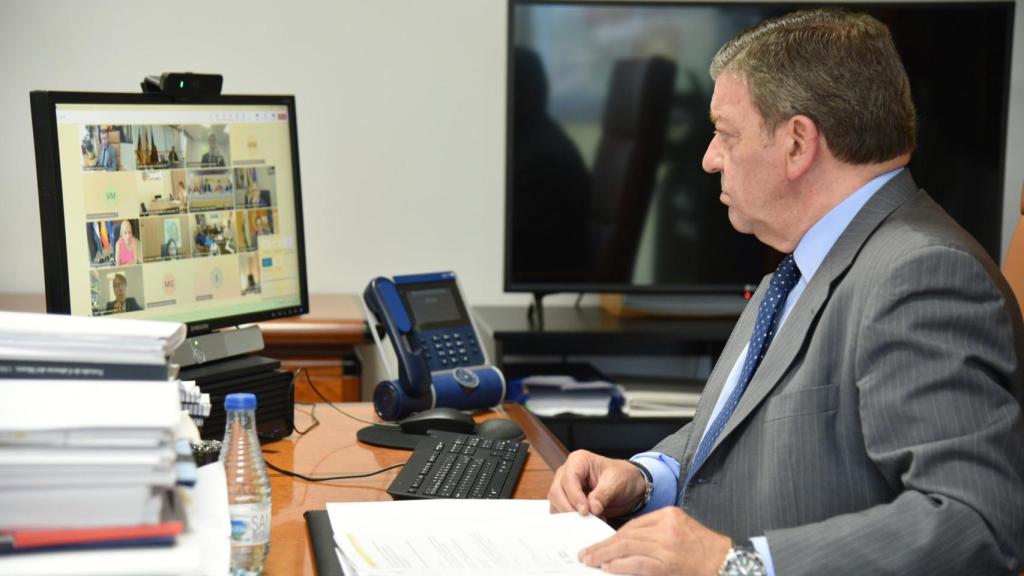 El consejero de la Presidencia de la Junta, Luis Miguel González Gago, participa en la reunión del Pleno de la Conferencia Sectorial de Administración Pública.