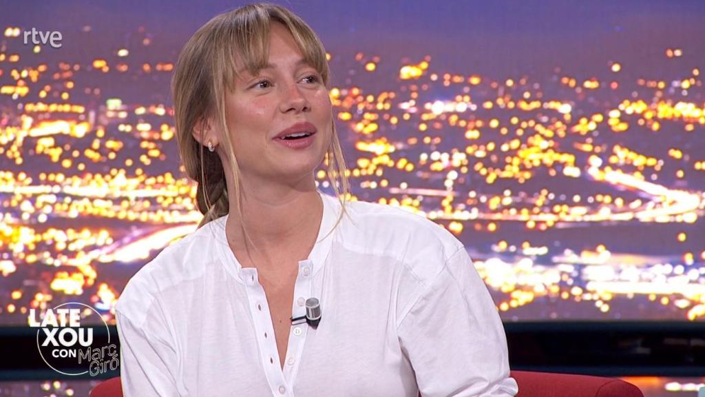 Ester Expósito en 'Late Xou'.