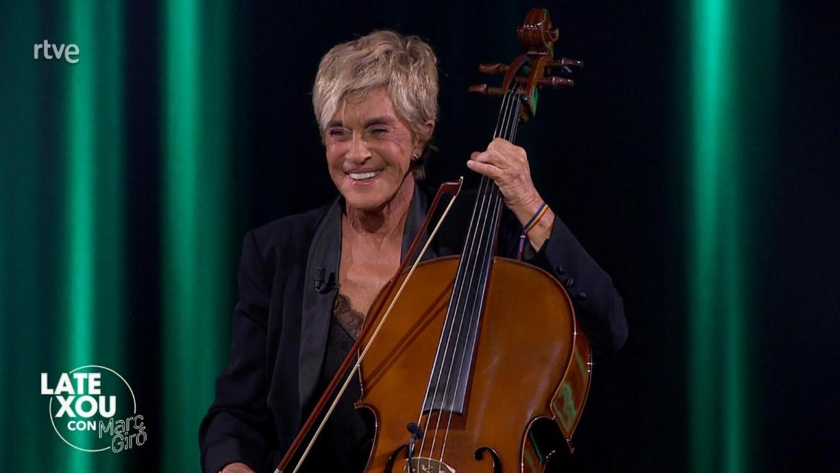 Chelo García-Cortés en 'Late Xou':.