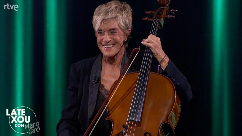 Chelo García-Cortés en 'Late Xou':.