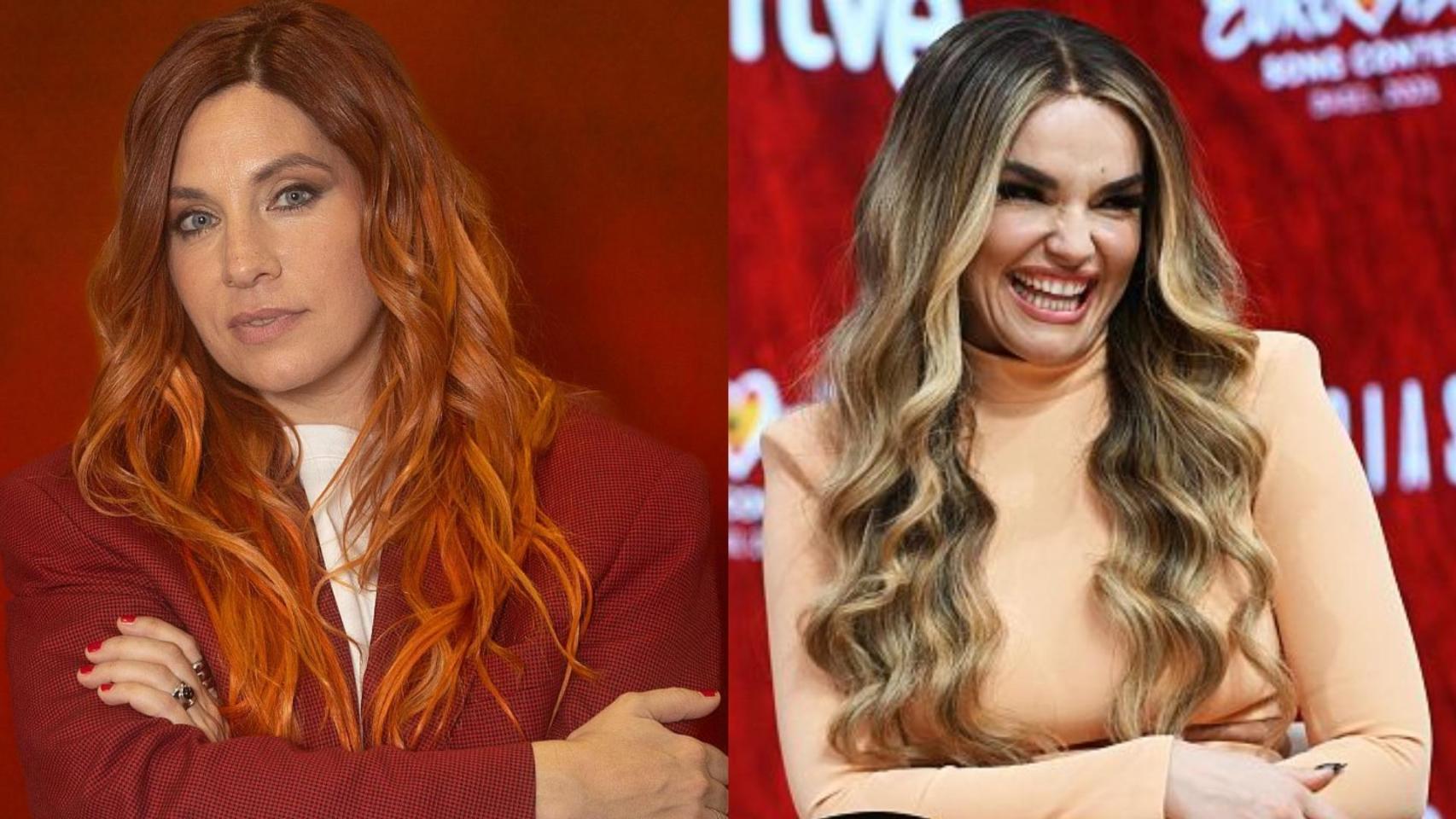 Melody y Leire Martínez, asesoras de 'La Voz Kids'.