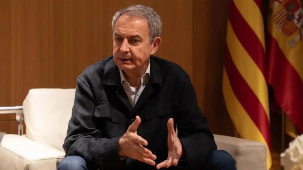 José Luis Rodríguez Zapatero, expresidente del Gobierno, en una reciente entrevista.
