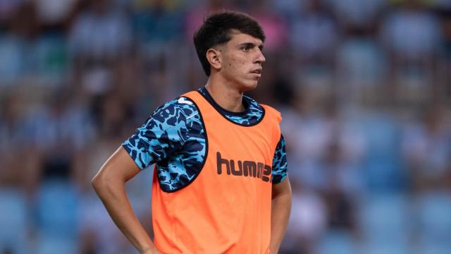 Izan Merino todavía no ha entrenado y es duda para el derbi contra el Cádiz