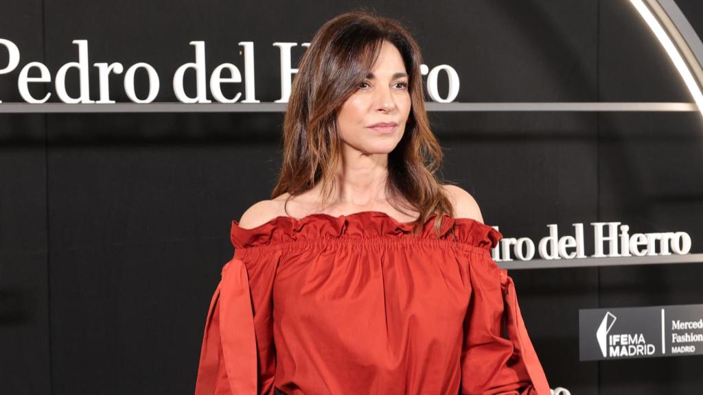 Mariló Montero en la Pasarela Cibeles Mercedes-Benz Fashion Week.