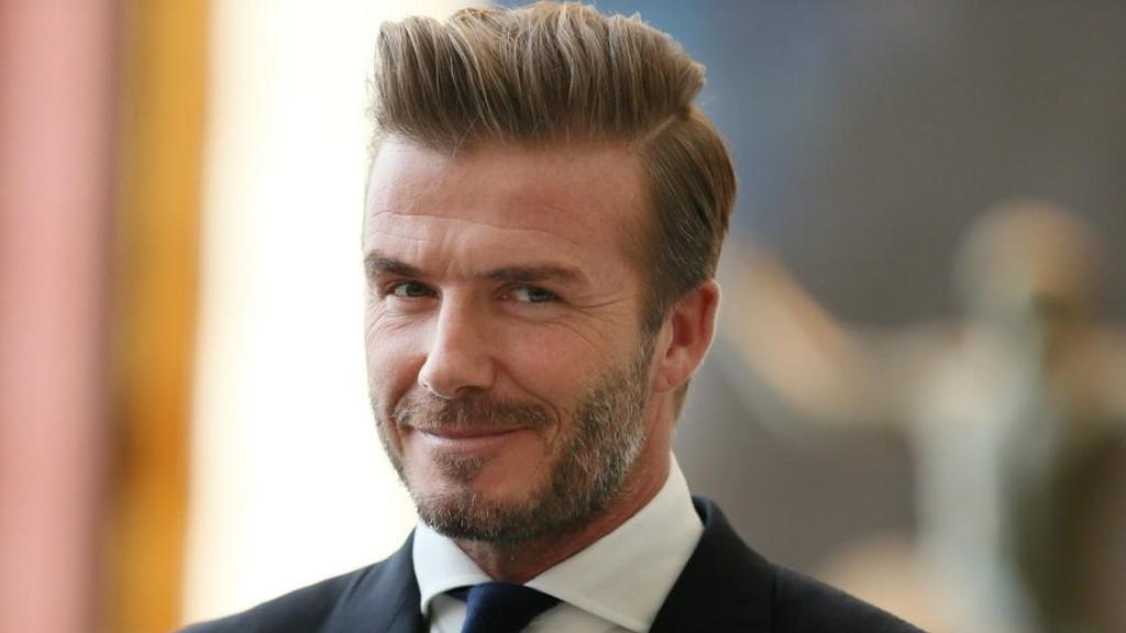 El futbolista David Beckam.