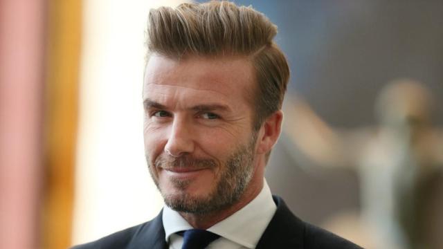El futbolista David Beckam.