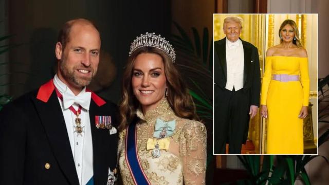 Los príncipes de Gales, en un montaje de Magas.