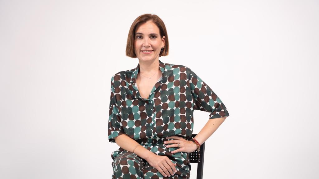 La farmacéutica posando durante una de sus grabaciones para Magas.