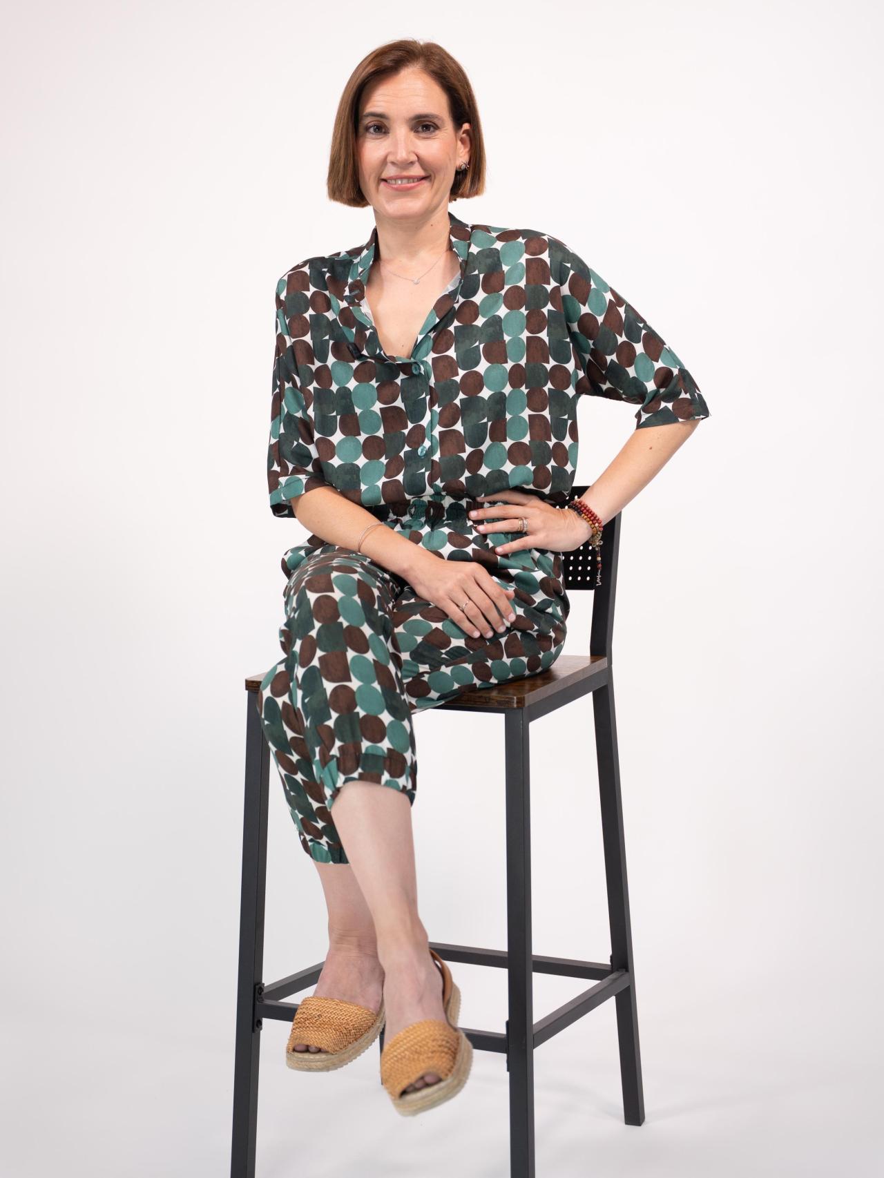 Boticaria García posando para esta revista.