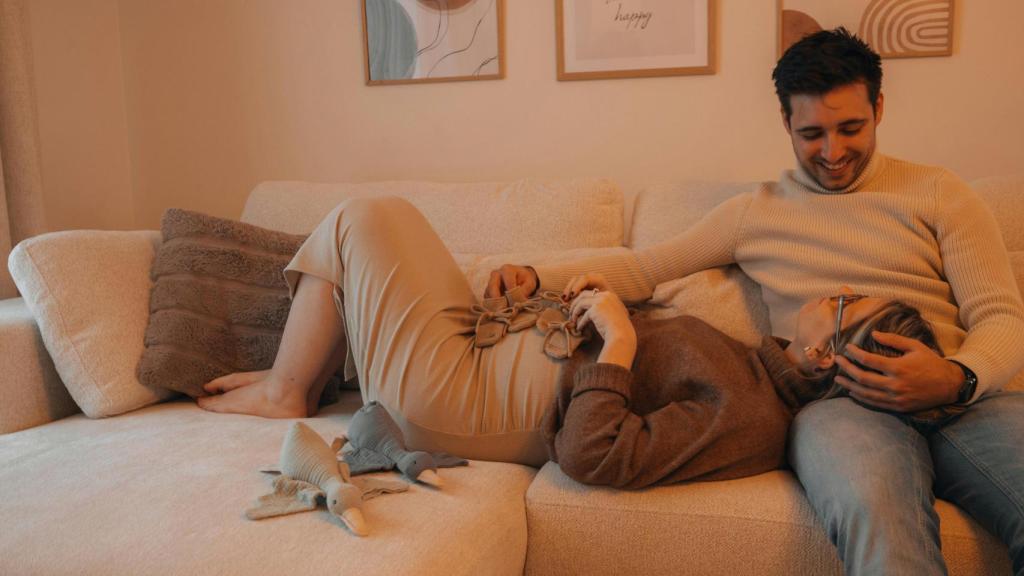 Una pareja en una imagen de archivo.