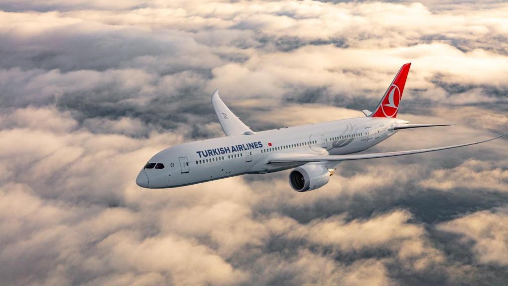 Imagen de archivo de un avión de Turkish Airlines.
