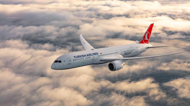 Imagen de archivo de un avión de Turkish Airlines.