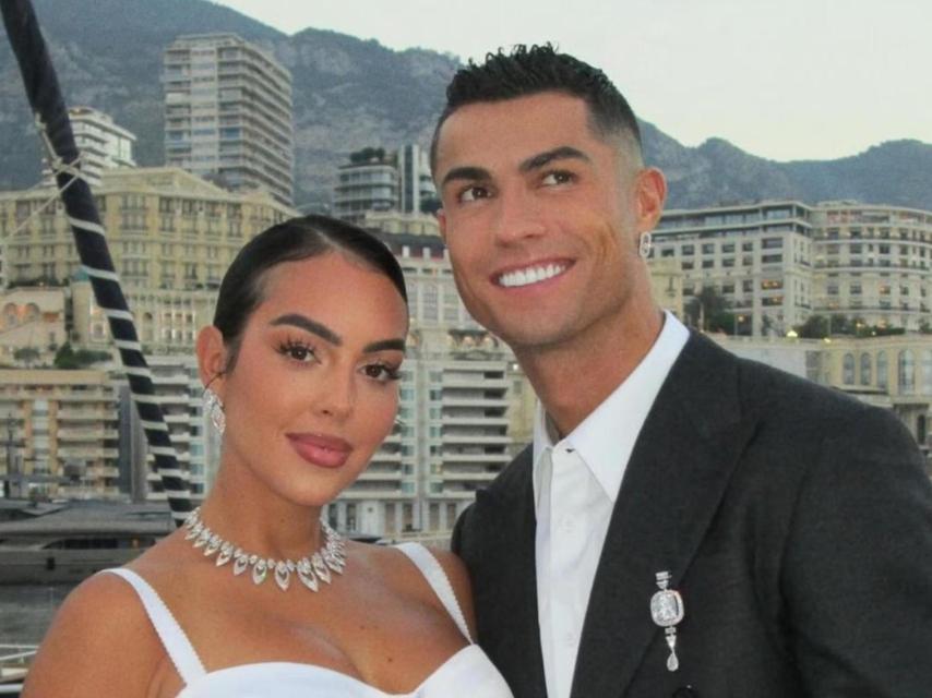 Cristiano Ronaldo y Georgina Rodríguez.