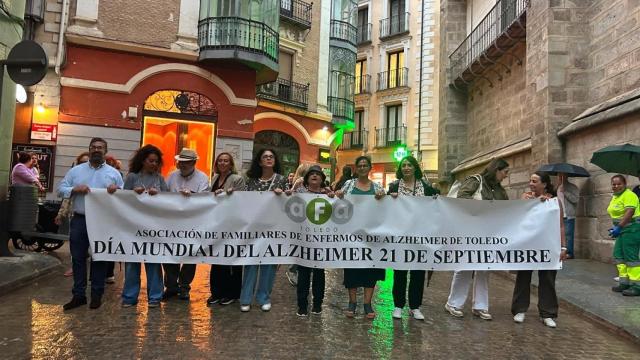 Foto de archivo de la marcha solidaria del año pasado en Toledo.