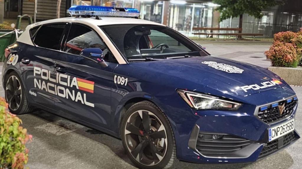 Foto de un vehículo policial