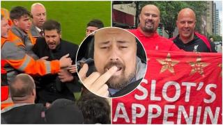 El aficionado del Liverpool que hizo enloquecer a Simeone en Anfield