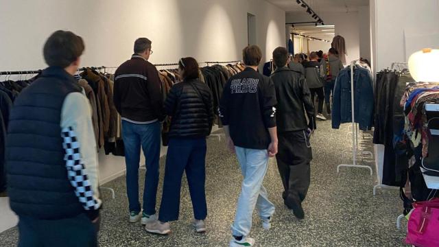 Mercadillo vintage en una pasada edición. EE