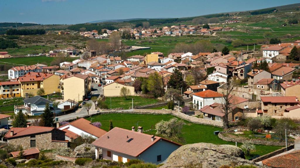Panorámica de Navarredonda de Gredos (Ávila)