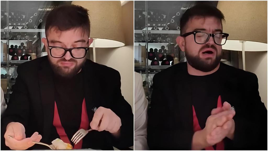 Captura del vídeo publicado por Cocituber.