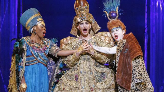 Un instante de la ópera 'Akhnaten'. Foto: Belinda Jiao