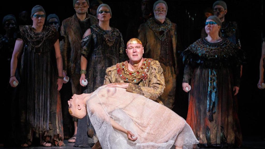 Un instante de 'Akhnaten'. Foto: Belinda Jiao