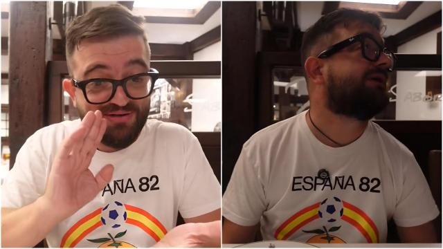 El influencer gastronómico Cocituber en su vídeo de Instagram (captura).