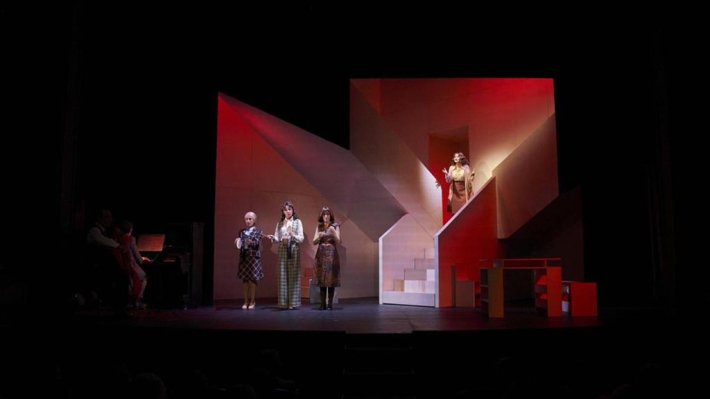 Una imagen del espectáculo de T de Teatro.