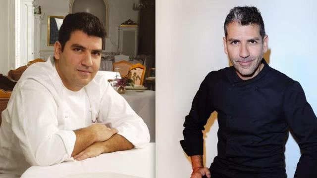 Paco Roncero, antes y después de su cambio físico.