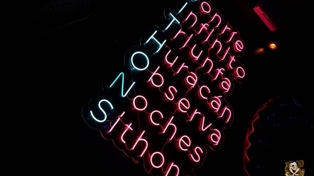 Uno de los espacios del interior de la sala nocturna más antigua de Toledo.