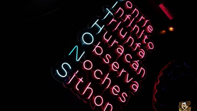 Uno de los espacios del interior de la sala nocturna más antigua de Toledo.