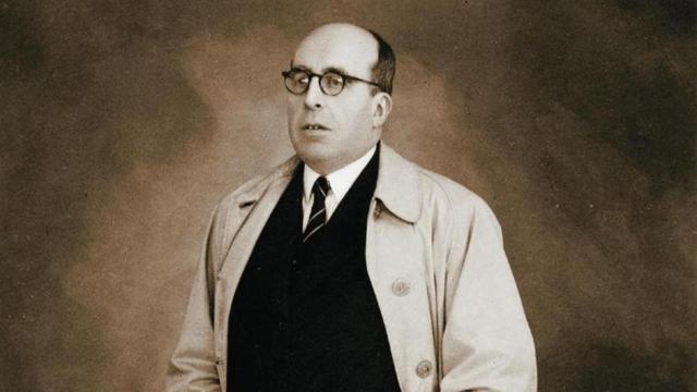 Ramón Otero Pedrayo en la década de 1950.