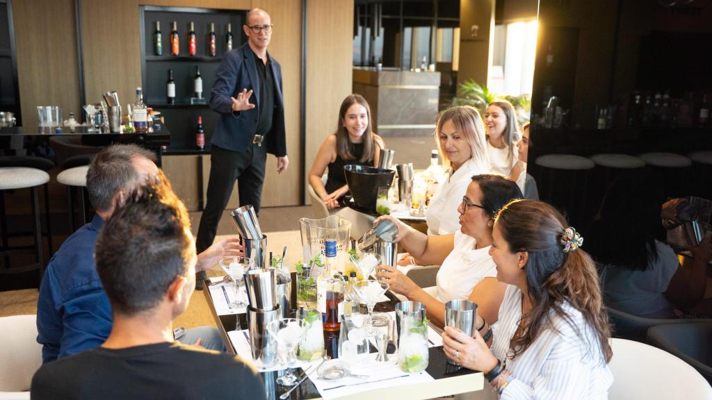 Los asistentes disfrutando de la actividad.