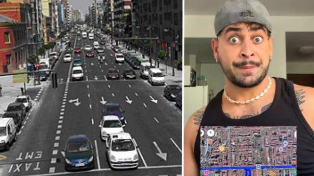 Un joven de Valencia denuncia que algunas calles de la ciudad engañan con su nombre: La paz que hay es la que te quitan