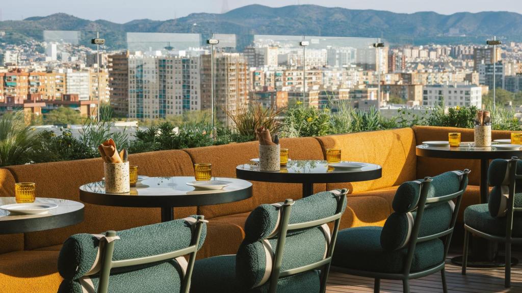 Las vistas desde la azotea.