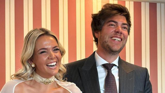 Pati Cabetas y Adrián Lozano, en una fotografía de sus redes sociales.