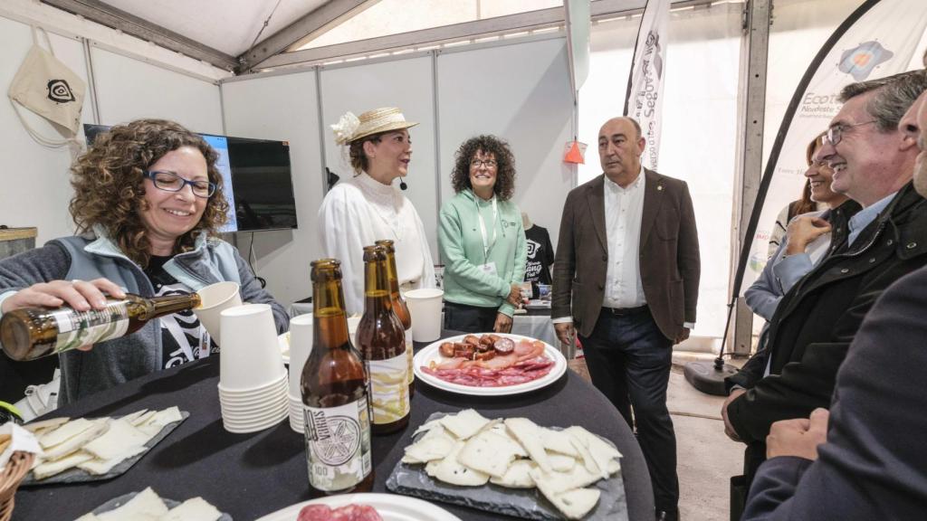 Miguel Ángel Vicente, en la Feria Naturcyl