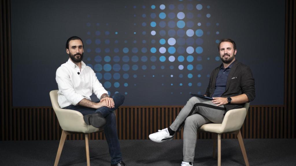 Daniel Muñoz, director de Estrategia de EL ESPAÑOL, y Alberto Iglesias, subdirector de DISRUPTORES - EL ESPAÑOL.