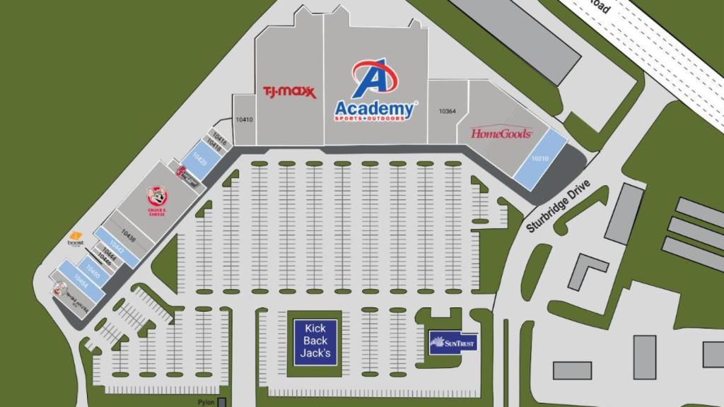 Mapa de Pocono Crossing.